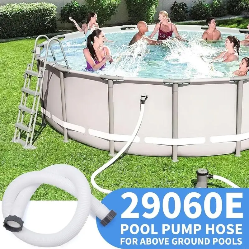 

2 шт. шланг для бассейна, гибкий прочный пластиковый материал, шланги для насоса для бассейна для надземных насосов и систем