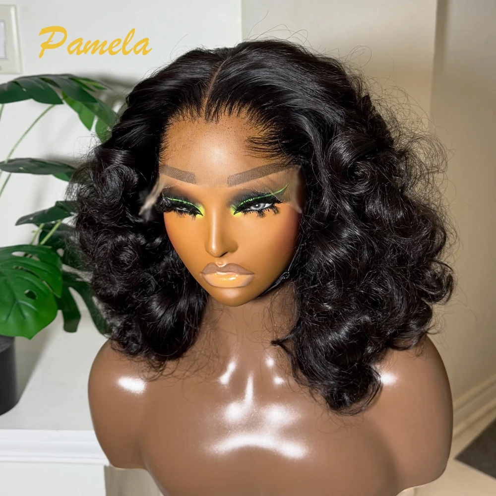 

Парик Lagos Hairline с глубокими волнистыми локонами, 13x4, с невидимым кружевным фронтом, плотность 250%, из натуральных волос, предварительно пророщенный, предварительно осветленный, для женщин