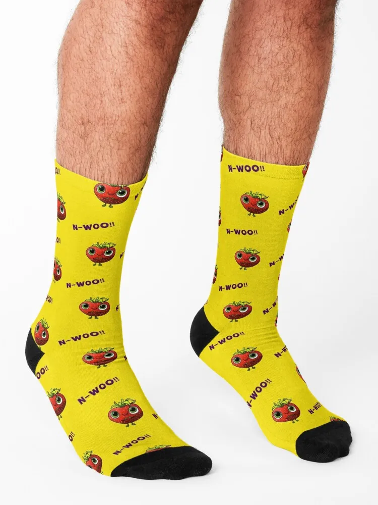 N-WOO - Barry - Cloudy with a chance of meatballs Socks Rugby luxe compression Children's Socks Male Women's