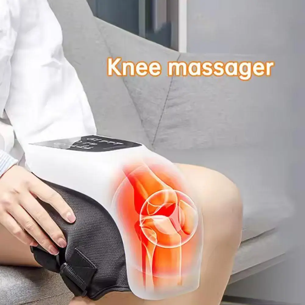 

Electronic Knee Massager Wireless Vibration Knee Pad Air Pressure Leg Joint Warm Compress Arthritis