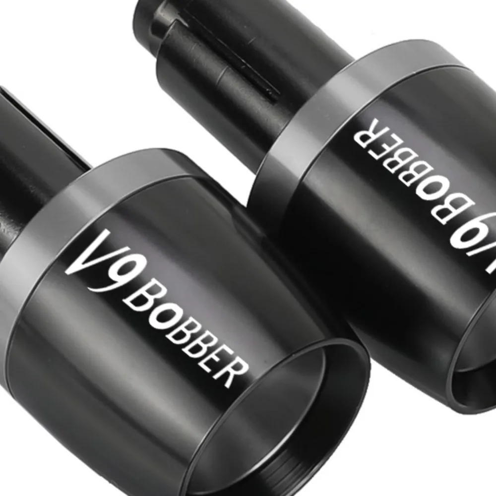 

FOR MOTO GUZZI V9 Bobber Roamer V9-Bobber Sport 2015- 2023 2024 Motorcycle Handlebar Grips Ends Plug Slider Caps Handle bar end