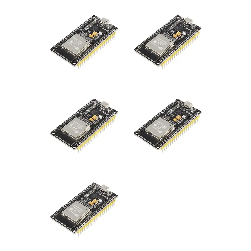 

Плата разработки ESP32 Y43A-5PCS, Wi-Fi+Bluetooth, двухъядерная, со сверхнизким энергопотреблением, модель ESP32, 38-контактная, CH9102