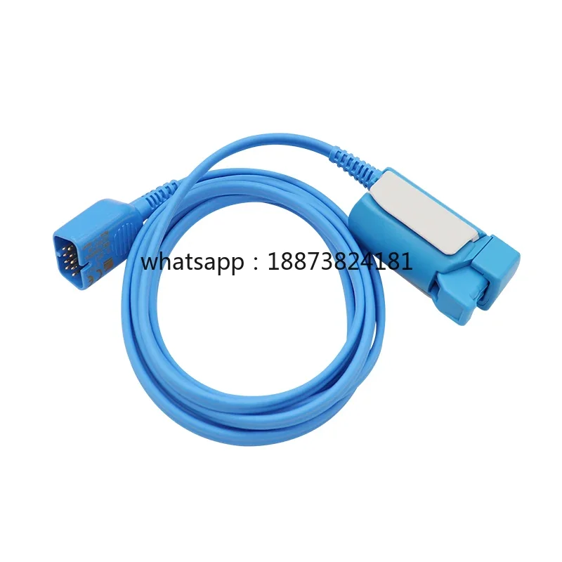 Original Nihon Kohden P225F  Adult Finger Clip SpO2 Sensor   fast shipping