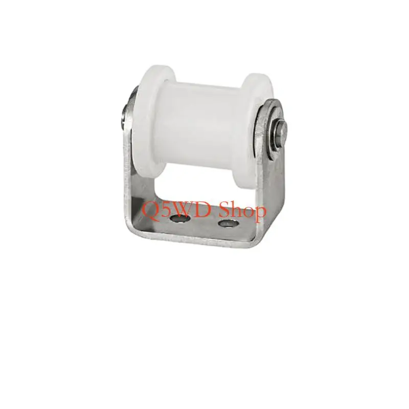 Q5WD H Grooves Nylon Pulley Double Bearing Guide Wheel for Smooth Operation Enduring