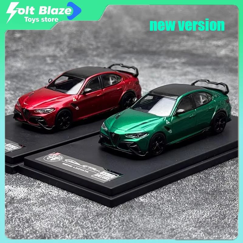 GALERIA MOTYWÓW MG 1/64 Alfa Romeo GTAm Model Samochodu Odlewany ze Stopu, Dekoracja Pokoju, Model Symulacyjny, Kolekcja Samochodów, Prezent Urodzinowy dla Chłopca