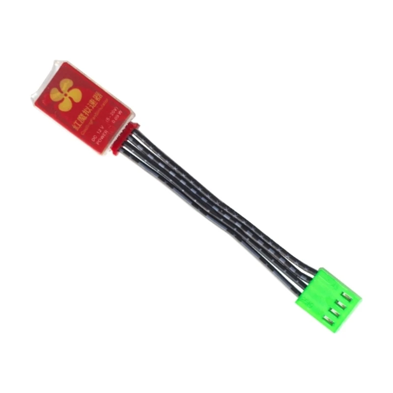 New For RED Quasi-Speed Device 12V PWM Variable Frequency Version Fan Speed Simulator, 5-20V Super Drop shipping