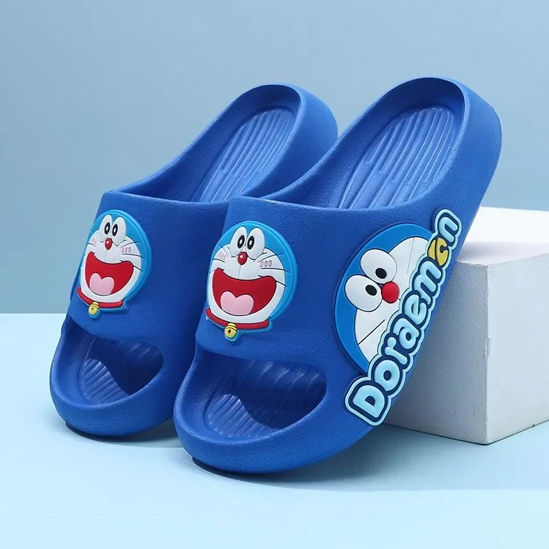 

Doraemon Jingle Cat мультфильм EVA материал Нескользящие мягкие-искусственные летние комнатные и уличные детские Тапочки