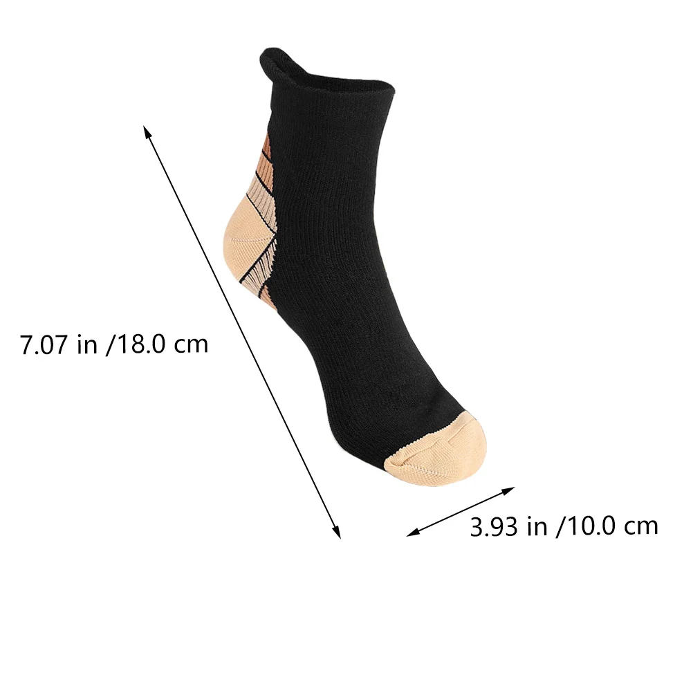 1 زوج مخطط جوارب رياضية مرنة دافئة تنفس متوسطة طول الأنبوب الجوارب سميكة عدم الانزلاق التحكم في الرطوبة إطلاق العرق #4