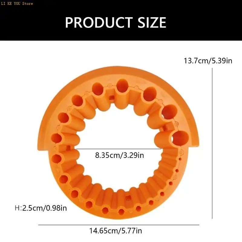 W3JE tiện lợi 20 khe khoan bit bit cho các yêu cầu đánh bóng khác nhau