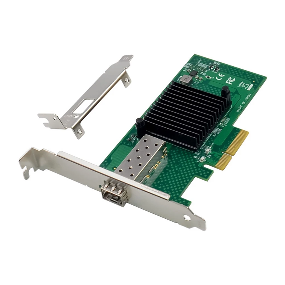 N35R_DU X520-SR1 10G SFP+ Server Fiber Chip PCIE X4 Optical Port Network Card