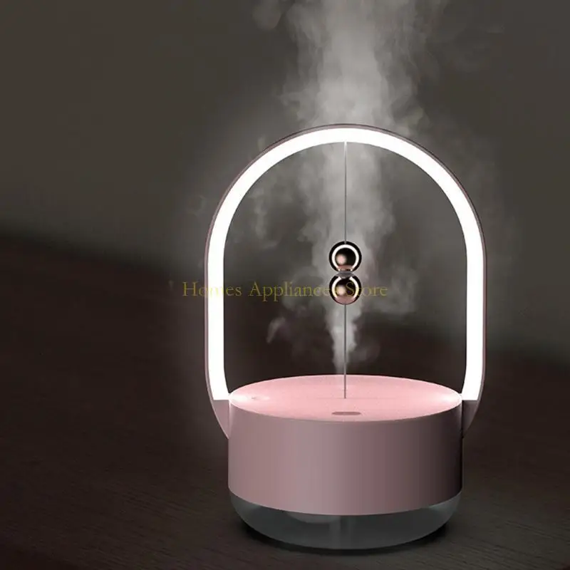 D0AB 350ml USB Humidificador aire aire magnético para oficina viajes, 2 modos niebla