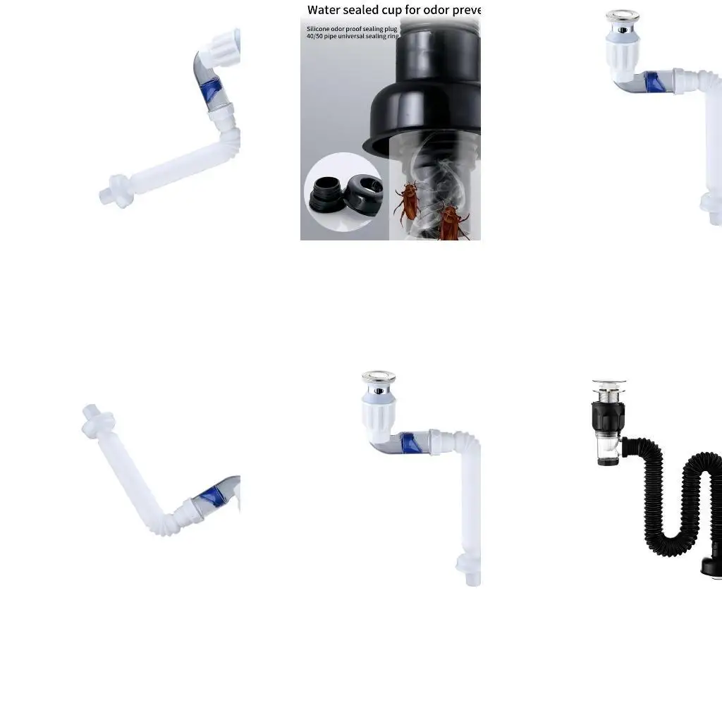 

652f ванная комната для ванной комнаты дренажная труба против засорения раковина растягиваемые дезодоранты