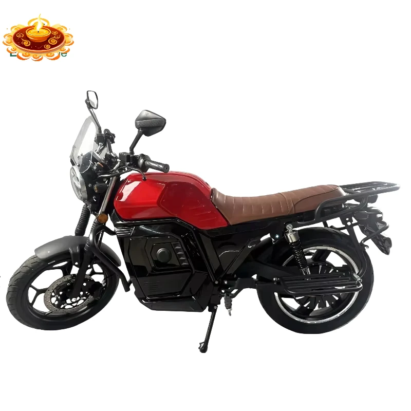 

SXLL Motofino Retro Electric Touring Motorcycle for Adults 3000W 72V50AH Lithium 80km/h High Speed Brushless Motor on Sale