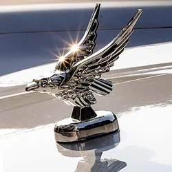 Car Eagle Emblem Ornament Decoration Engine Hood 3D Eagle Emblem Modification Badge Logos Exterior Decor Accessories