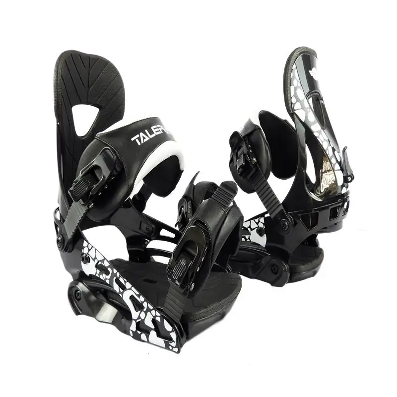 

High quality Aluminium Adults Snowboard Bindings All mountains Adjustable Custom ski bindings