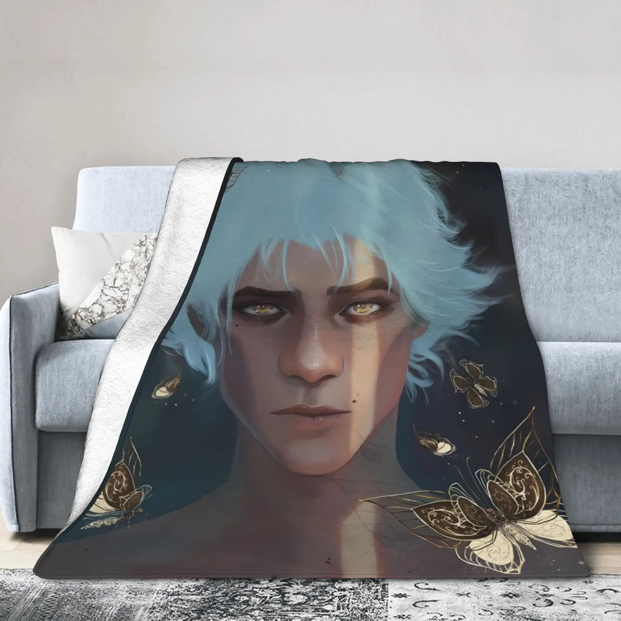 غامض فيكتور لعبة بطانية ثلاثية الأبعاد طباعة دافئة لينة الجدة أفخم رمي بطانية لغرفة المعيشة نزهة الفانيلا المفرش غطاء السرير