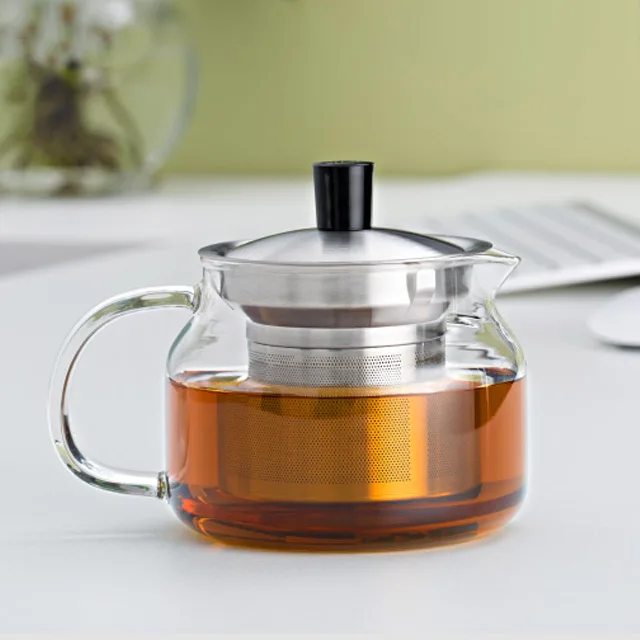 S043 470ml Sama-do-yo heat-resistant glass tea Port