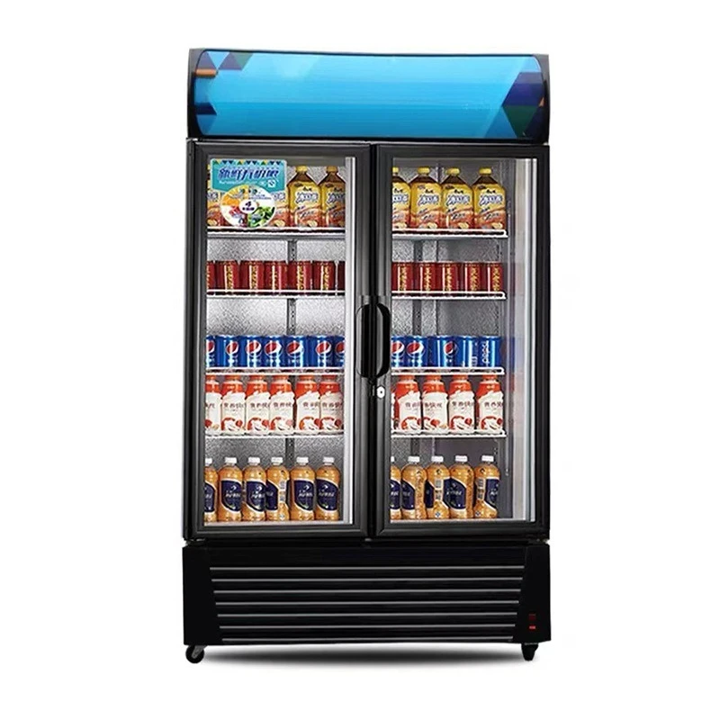 

Beverage Display Cabinet Refrigerated and Fresh Display Cabinet Vertical Freezer