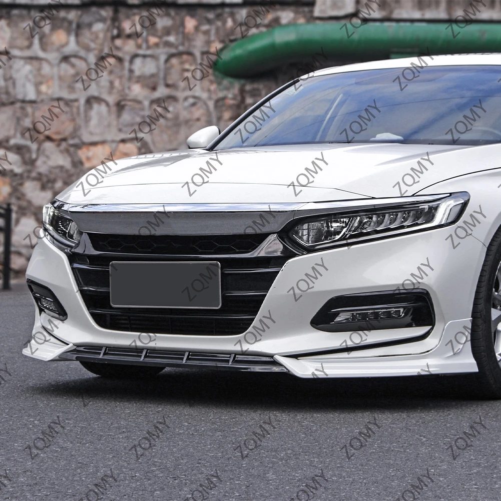 Zderzak przedni z dyfuzorem podbródka zestaw karoserii Spoiler deflektor tuning dla Honda Accord 10.5th Gen 2022 3 sztuk