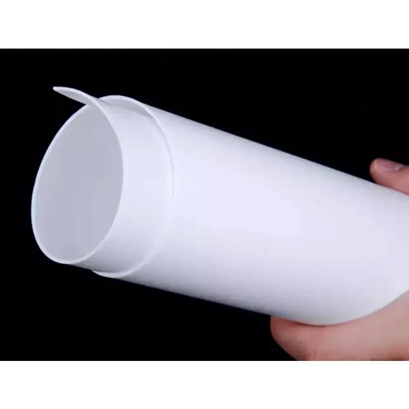 0.3mm 0.5mm 0.8mm thickness PTFE foil sheet polytef plate tetrafluoroplate polytef pad ETFE TFE