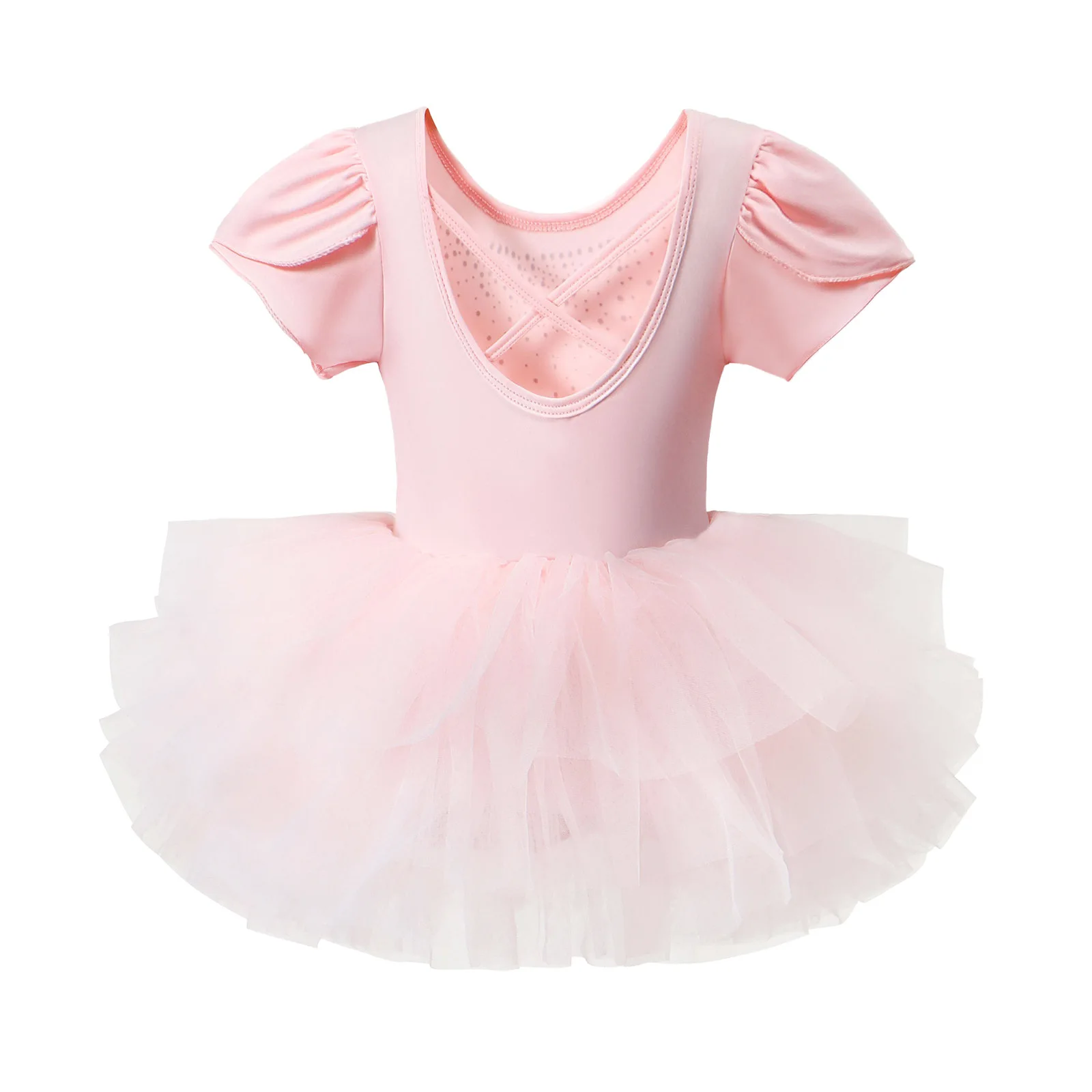New Girl Ballet TuTu Dress 2-8 Ys Fashion Professional Kids Dancing Party Dress Performance Costume Princess Wedding Dress L553