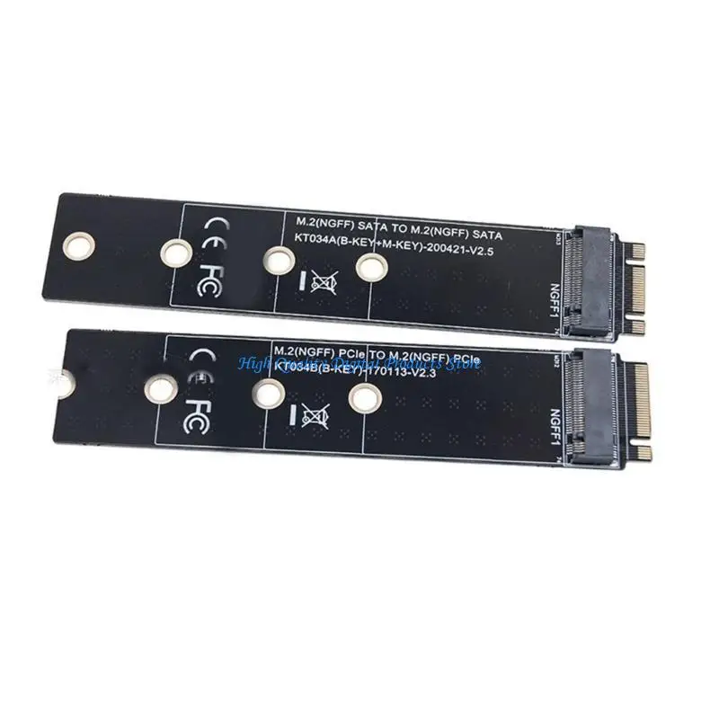 

U2JE M.2 SSD Adapter Card M.2 NVME SSD Converter Easy Installation Plug and Use