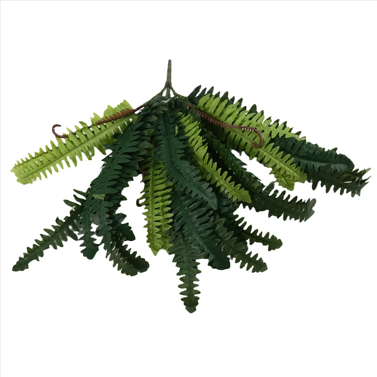 828 Artificial Ferns for Outdoors & Indoors,Large Faux Ferns Fake Boston Fern Plant for Planter Garden Porch Entrance B