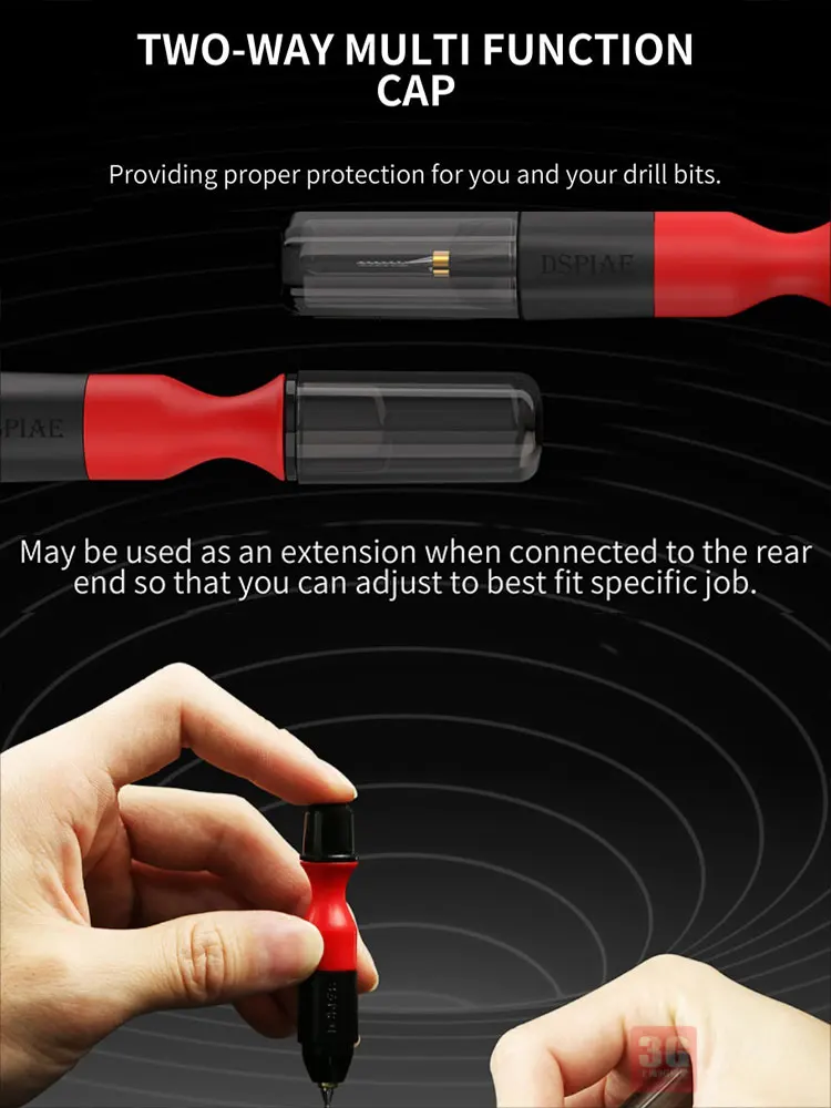 DSPIAE model punching tool PT-HD  plate modification 3.175 universal hand drill set