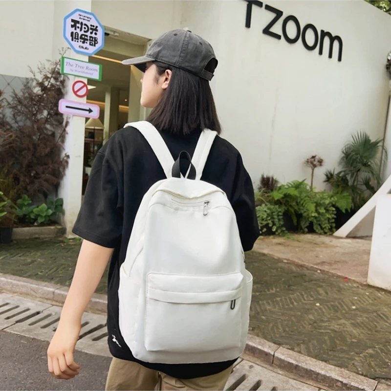 

2025 New College Student Schoolbag Female High Value Korean Version Outing Sports Backpack Fashionable Large Capacity Backpack