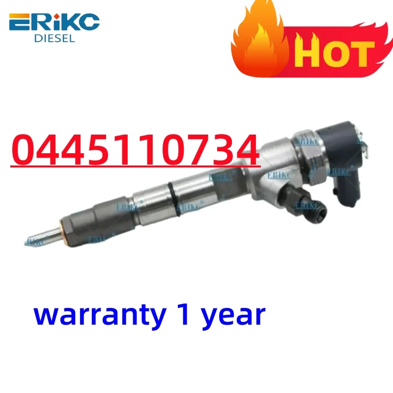 

0445110734 Spare Parts Auto Fuel System Injection 0445 110 734 Bosch Diesel Fuel Injector Assembly 0 445 110 734