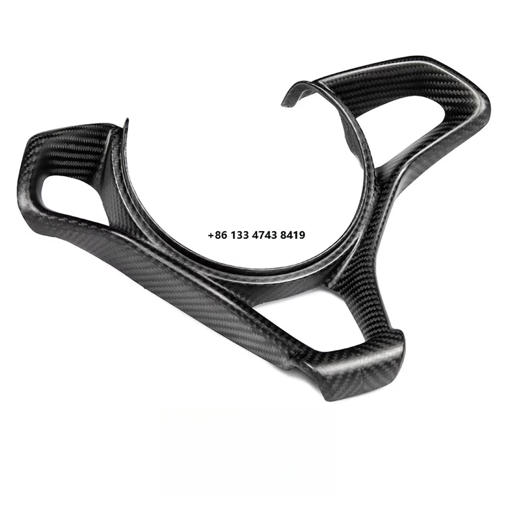 

570S 570GT 600LT Real Carbon Fiber Steering Wheel Decorative Cover