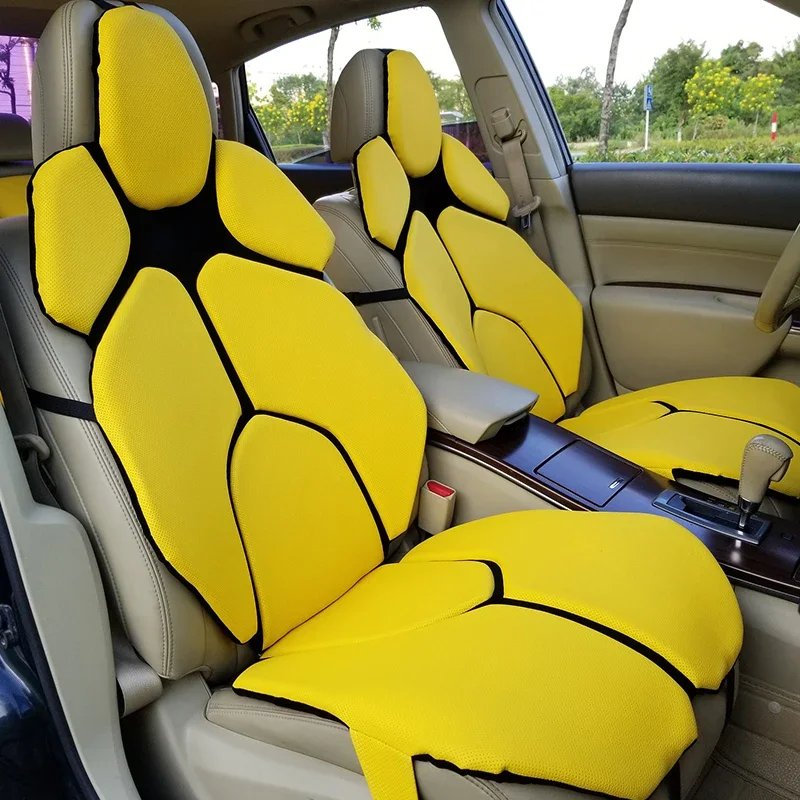 2pc Car Front Seat Cover Luxury Leather Covers Pad Fashion Sports 2 Front Seat Cushion for Cars Universal Car Decoration Custom