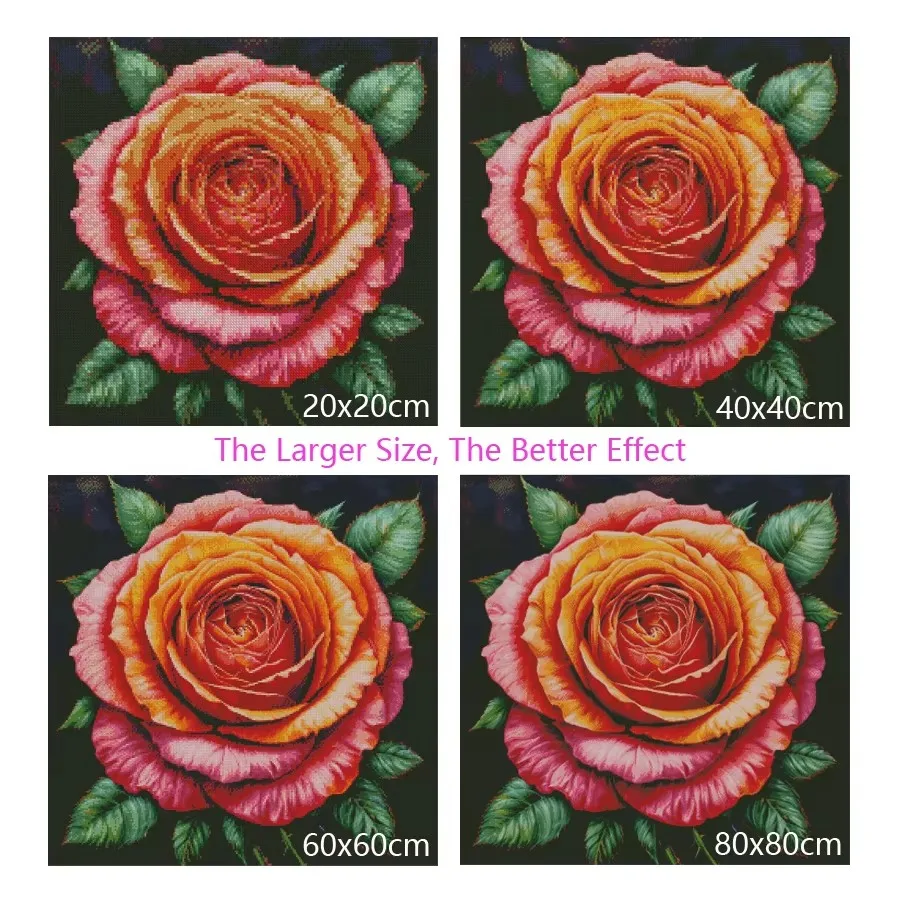 Diy Diamond Painting New Collection Animal Fox Birds Full Square Round Drill Large Size Mosaic Embroidery Picture Wall Decor - view 6