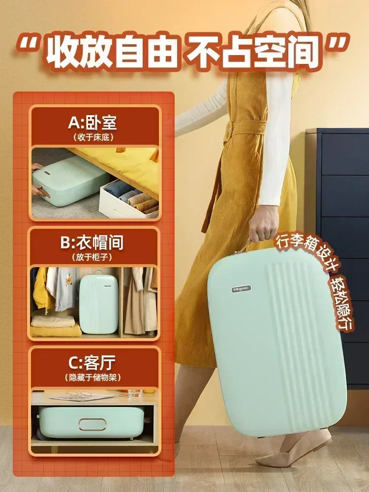 new portable dryer  universal dryer household small foldable portable quick-drying clothes dryer new 800W 220V