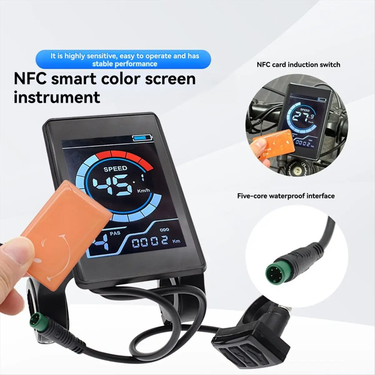 display-per-bicicletta-elettrica-l79a-con-2-schede-pannello-di-controllo-lcd-induttivo-a-5-pin-impermeabile-per-bici-elettriche-e-scooter