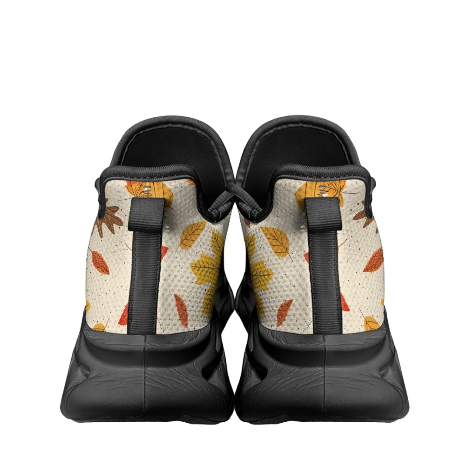 PENSTROLL PENSTROLL Maple Leaf Art Breathable Athletic Shoes for Hiking Mesh & EVA New Design Fall Fashion Men
