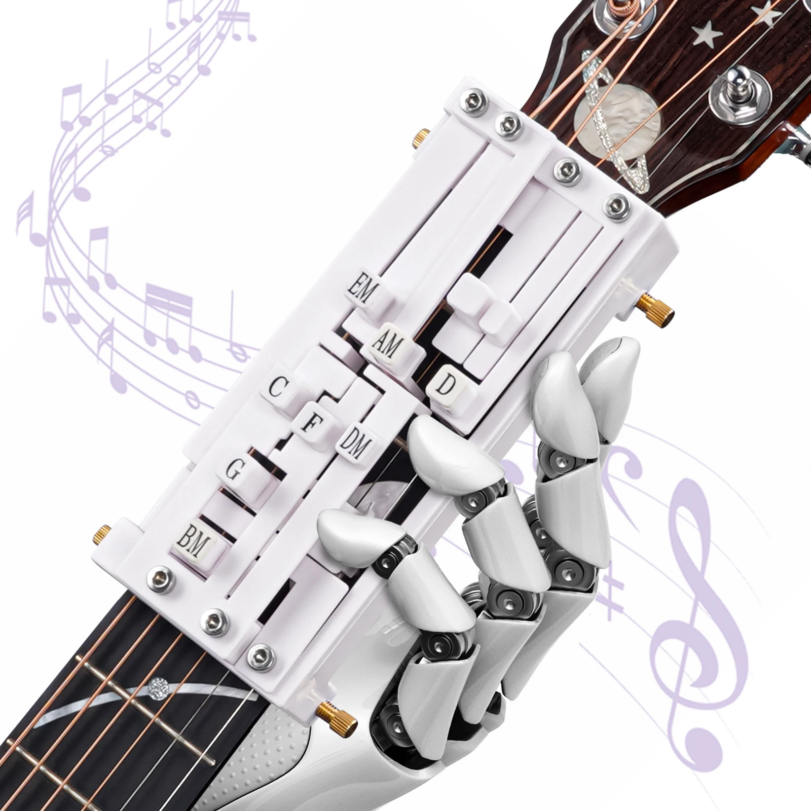 Guitar Trainer Practical Chord Presser Training Tool Guitar Learning System for Classical Guitar Ideal for Music and Beginners