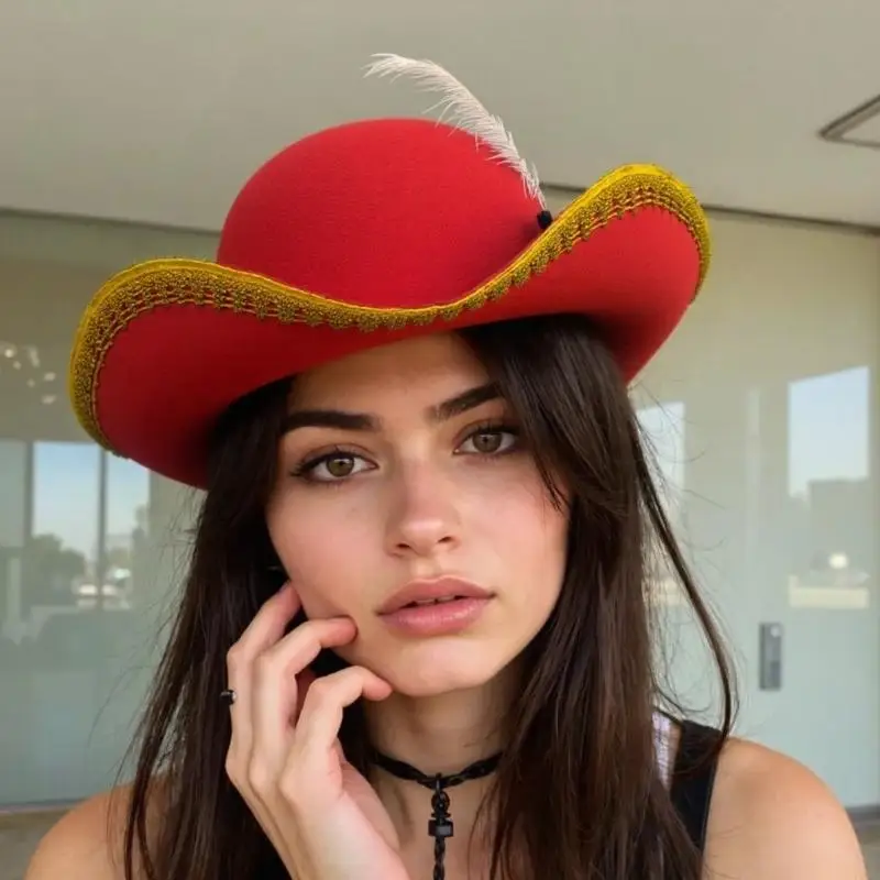 72xe Golden Lace Pirate Caps Cosplay tenue pour les accessoires pour enfants jeu créatif