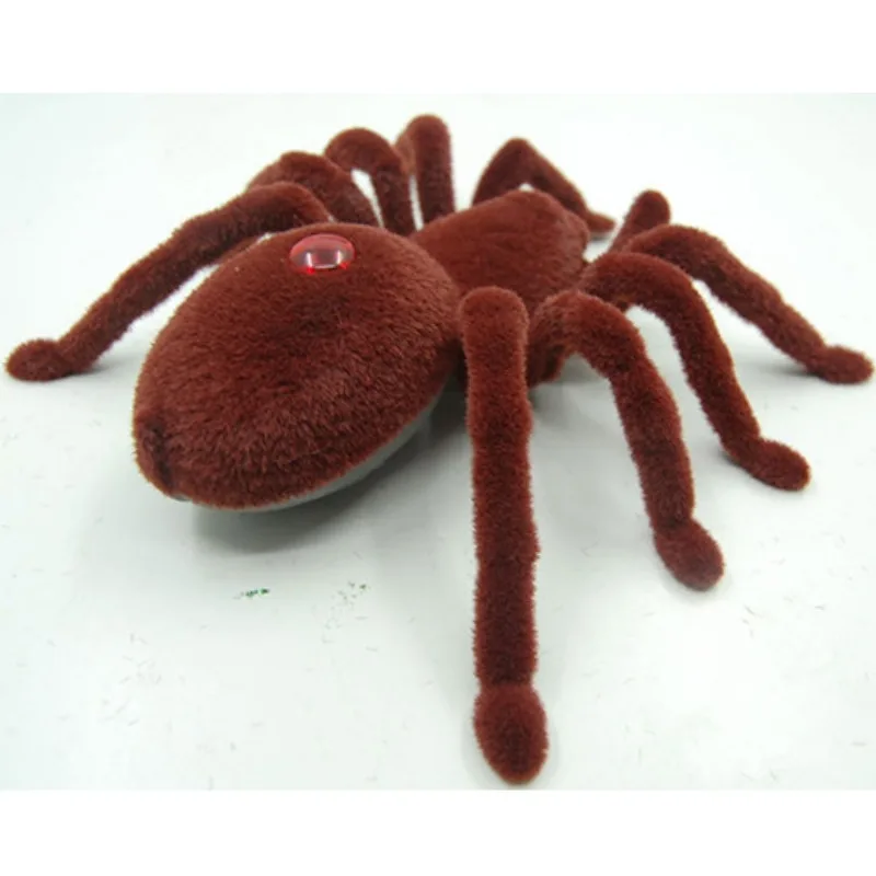 모든 성인의 날 거미 장난감 장난감 놀이 만우절 시뮬레이션 거미 리모컨 거미 무서운 선물 장난감