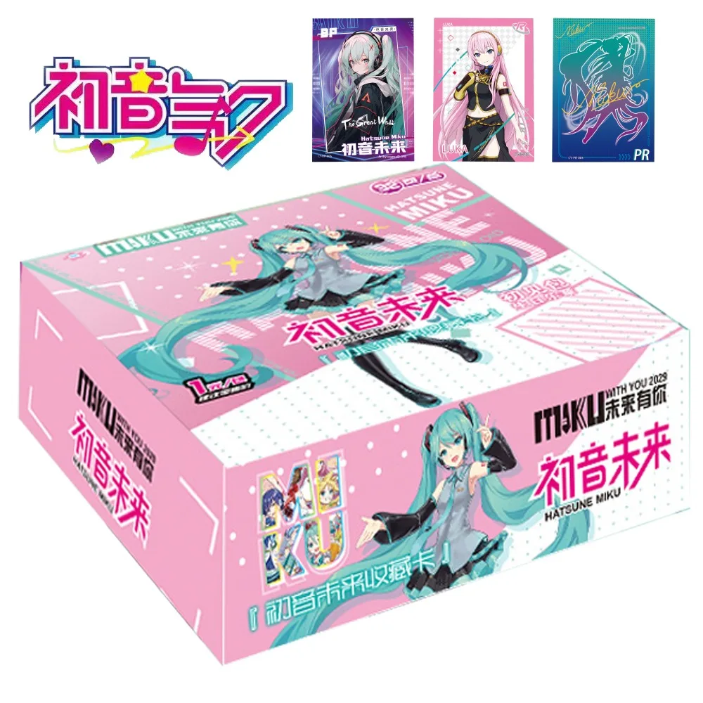 

Genuine Hatsune Miku Collection Card for Children Pretty Lovely Anime Girls Card Limited Music Game Card Doujin Toys and Hobbies