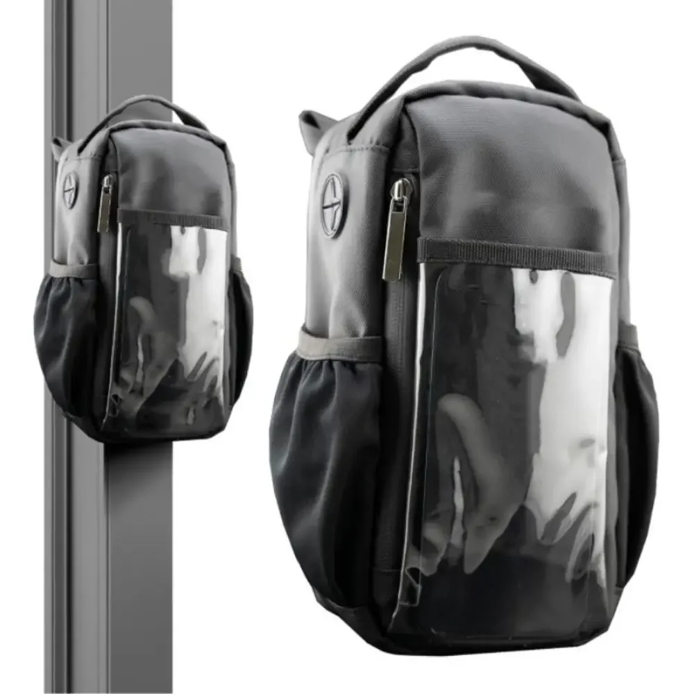 

Многофункциональная полиэстеровая магнитная сумка для бутылки с водой, многокарманный держатель для стакана с водой большой емкости, черная спортивная сумка, специальная спортивная сумка