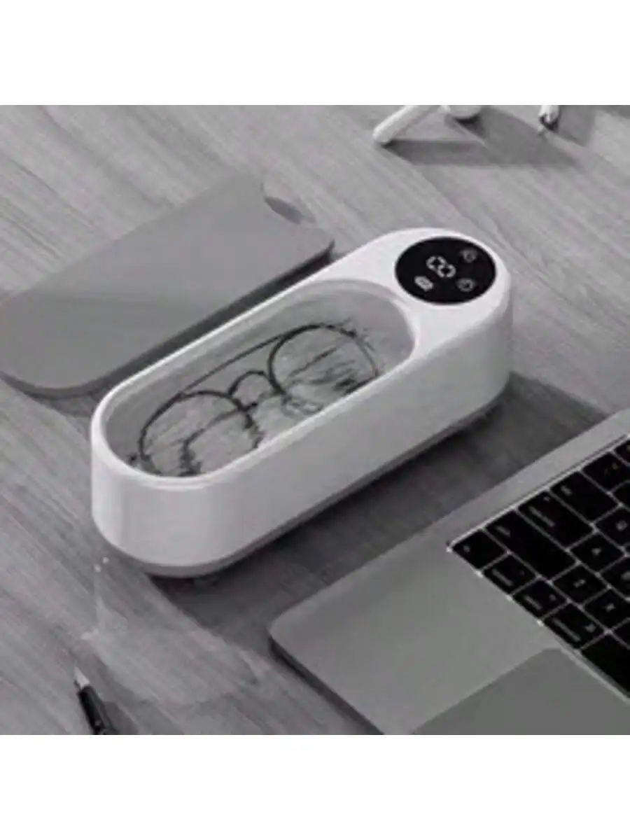 Portable Household Cleaning Machine, Ultrasonic glasses cleaning machine,450ml Clean Pod,Jewelry Cleaner Machine for RingGlasse view 4