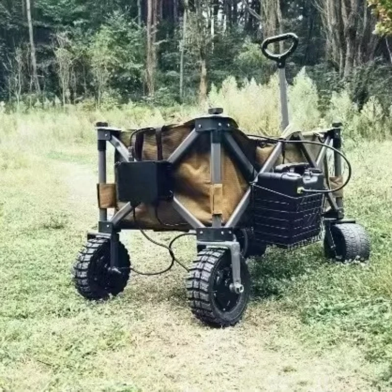 

Foldable Electric Beach Trolley Camping Folding Truck Heavy Duty
