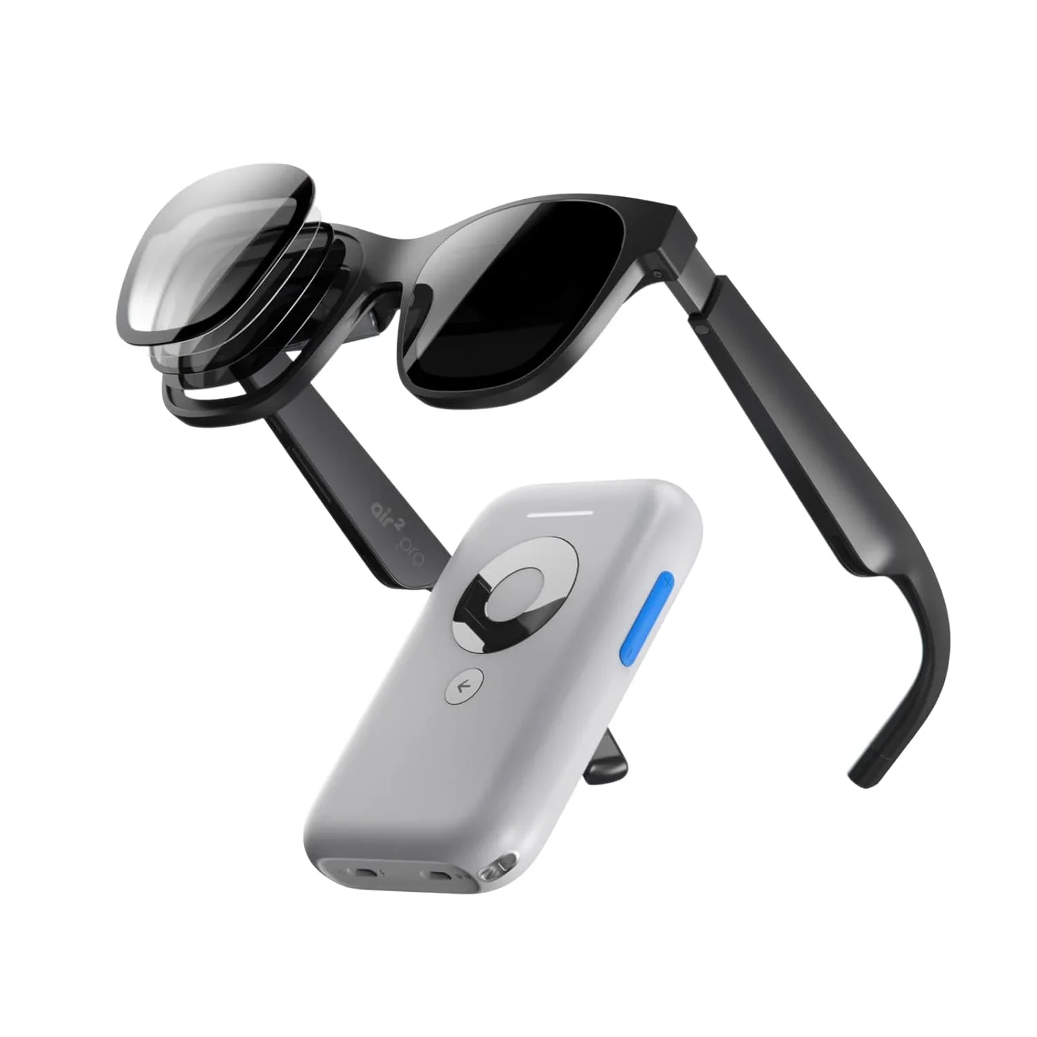 

2025 горячая распродажа Air 2 Pro Nreal Air2 Pro Smart AR очки HD 130 дюймов космический гигантский экран частный кинотеатр портативный 1080p просмотр