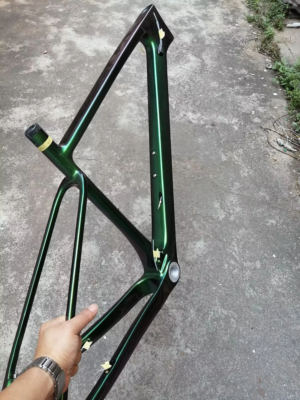 اطلب لونًا لإطار 29er MTB، إطار الدراجة الجبلية الكربونية T1000 142 و148 مم Boost MTB #4