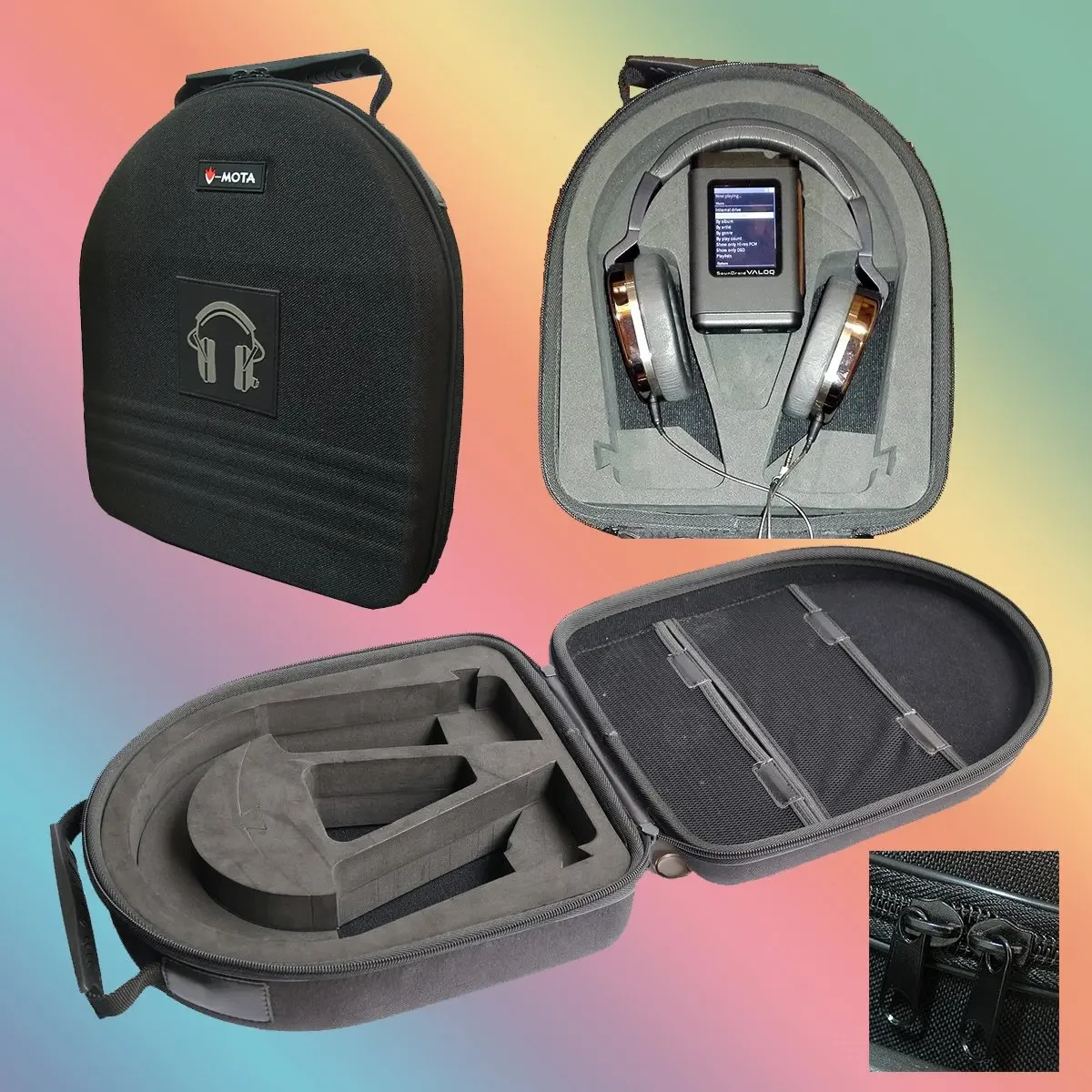 TDG Headphone Suitcase Carry case boxs for Ultrasone Edition8 ED5 ED8 ED9 ED10 HiFi 650 PROline 750,pro 900,HiFi 680 Headset