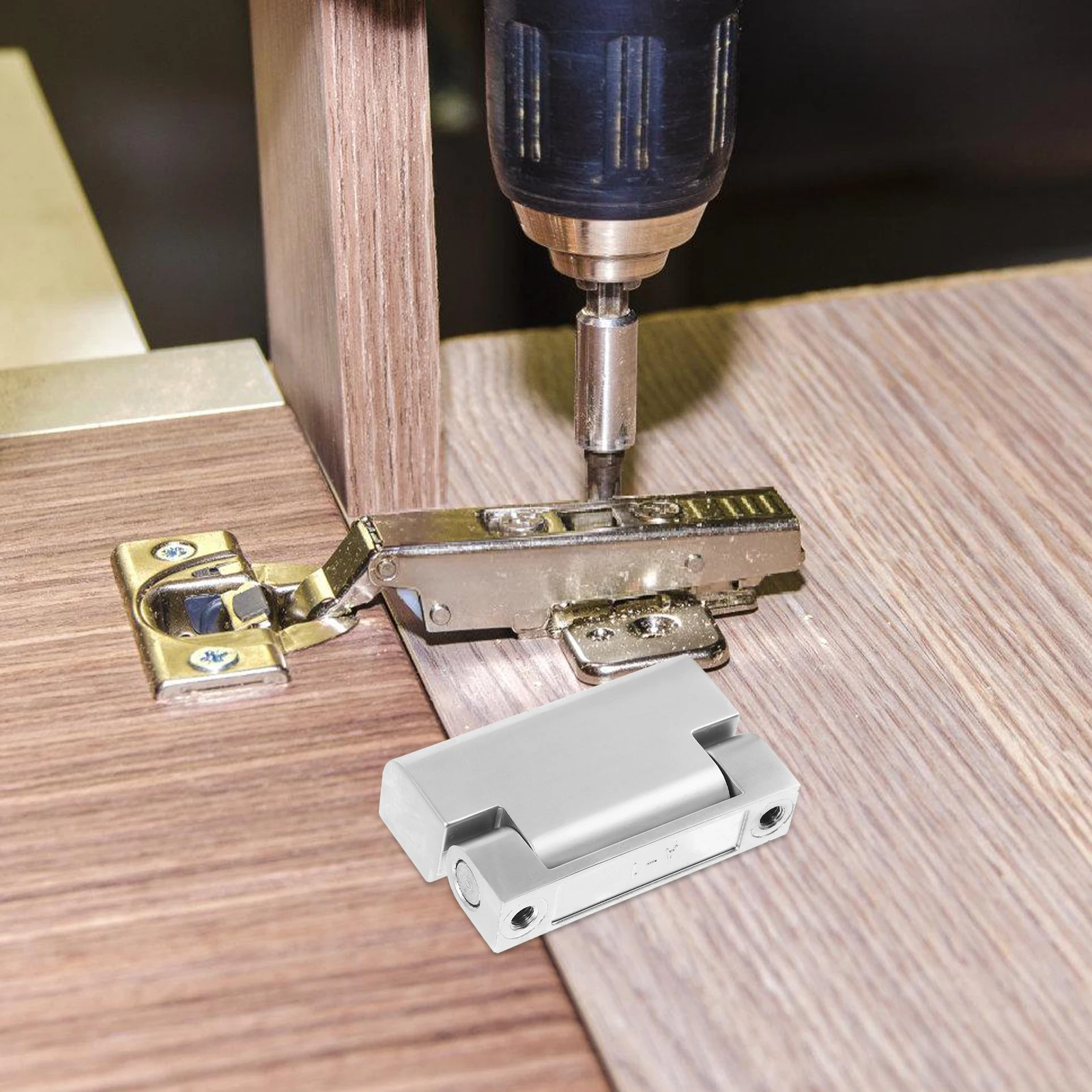 

Damping 5NM Silver Large Hidden Thread Exposed Design Adjustable Torque Constant Damping Suitable Furniture Doors Windows Screen