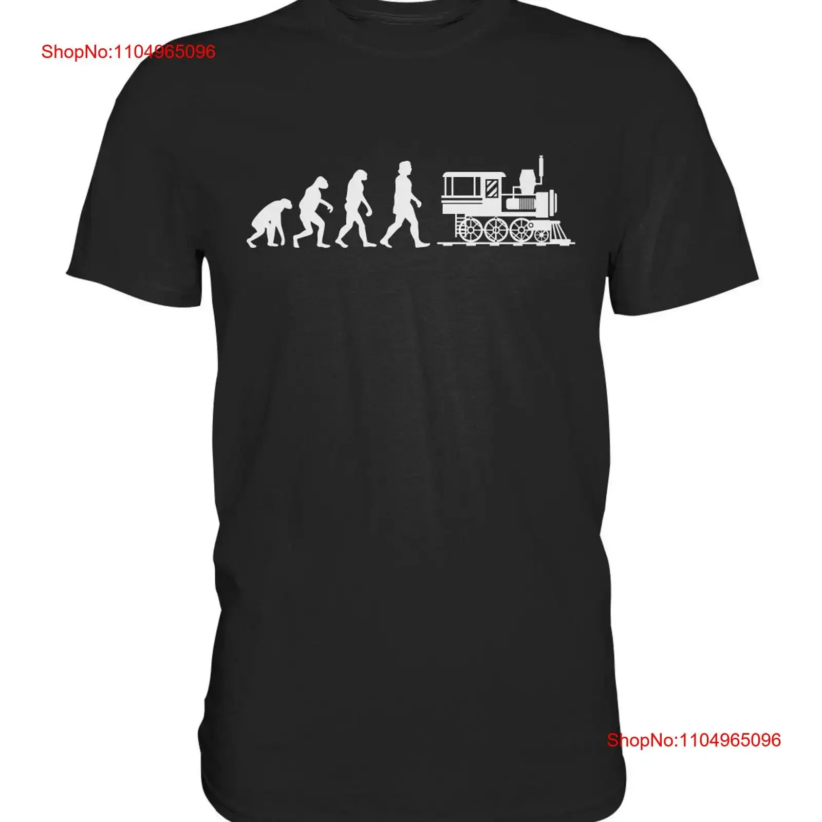 

Model Railway Evolution Steam Locomotive Workers Trains T Shirt Premium vintage Washed designer clothes Versatile Stylish