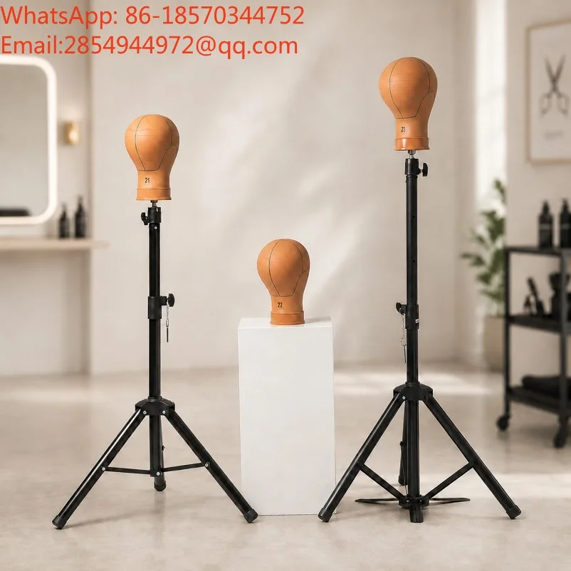Wig Mannequin Head Drying Display Stand Cos Wig Styling Holder Hair Dryer Placement Rack
