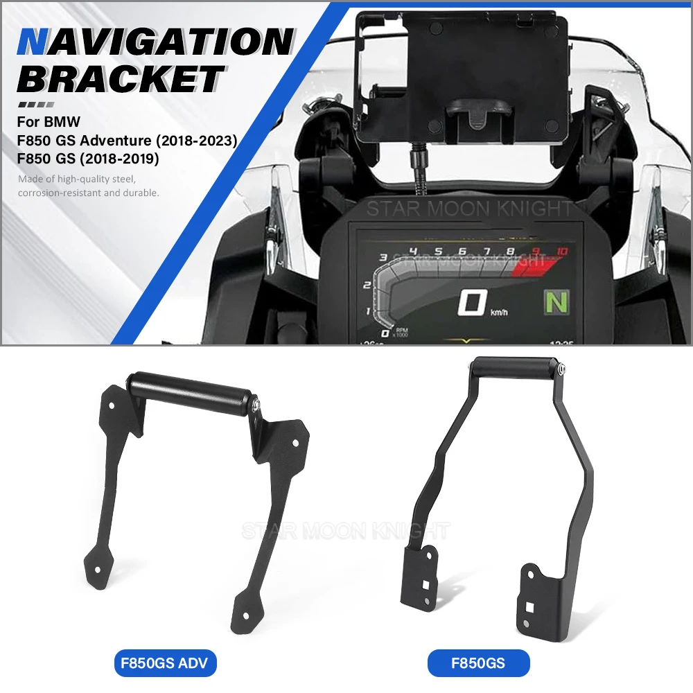 F850GS (2018-2019) Motorcycle Accessories Mobile Phone Navigation Mounting Bracket GPS For BMW F 850GS Adventure (2018-2023)